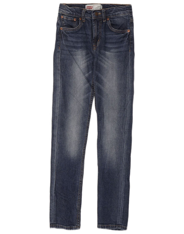 Levi's Boys 519 Jeans skinny 11-12 anni W24 L29 Cotone blu