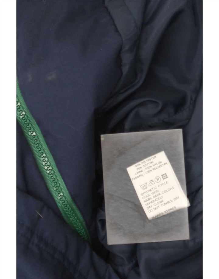Impermeabile oversize da donna St. Bernard UK 10 piccolo poliestere blu navy