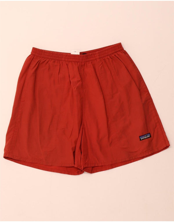 Pantaloncini sportivi da uomo PATAGONIA nylon rosso medio