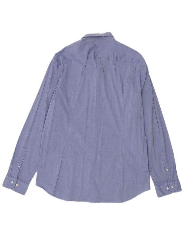 Camicia Hugo Boss da uomo vestibilità regolare XL cotone blu