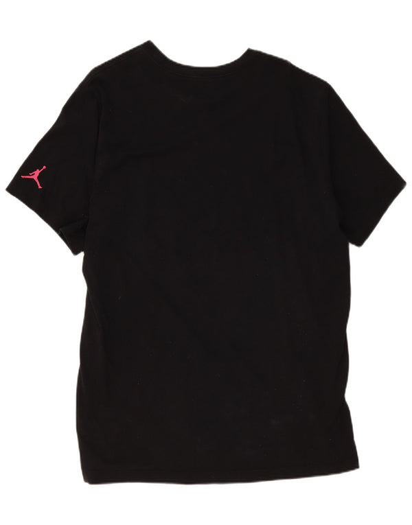 T-shirt grafica da uomo Jordan Top XL in cotone nero