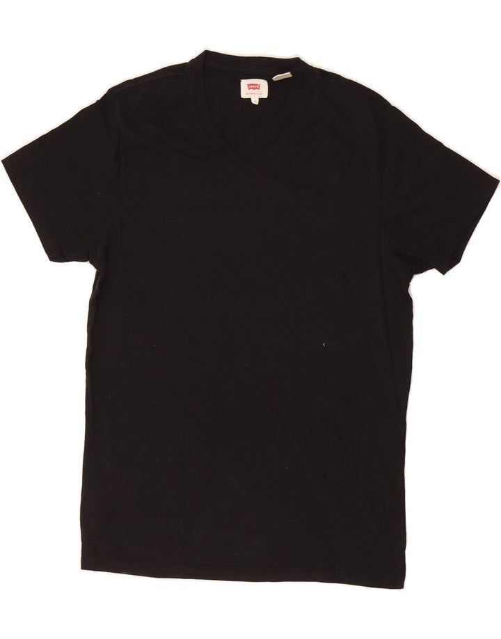 LEVI'S Mens T-Shirt Top Small Black Vintage Levi's and Second-Hand Levi's from Messina Hembry 