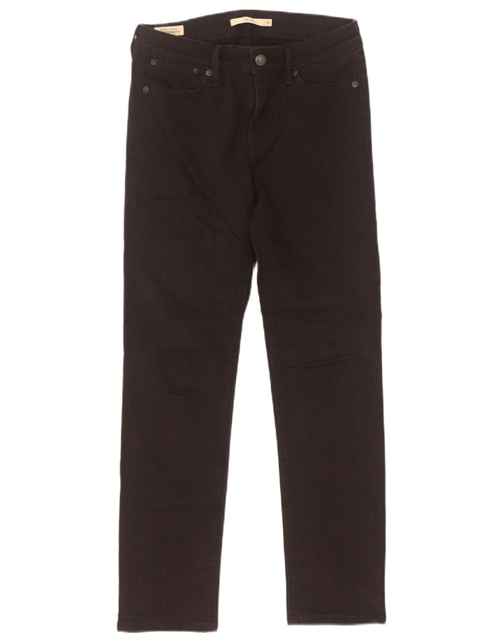 Jeans Levi's 712 Slim da donna W26 L30 cotone nero