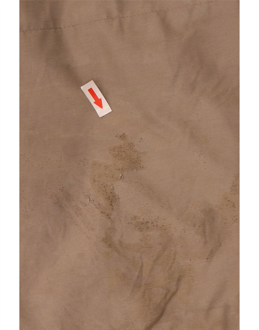 Giacca imbottita con cappuccio da bambino Woolrich 9-10 anni in nylon grigio