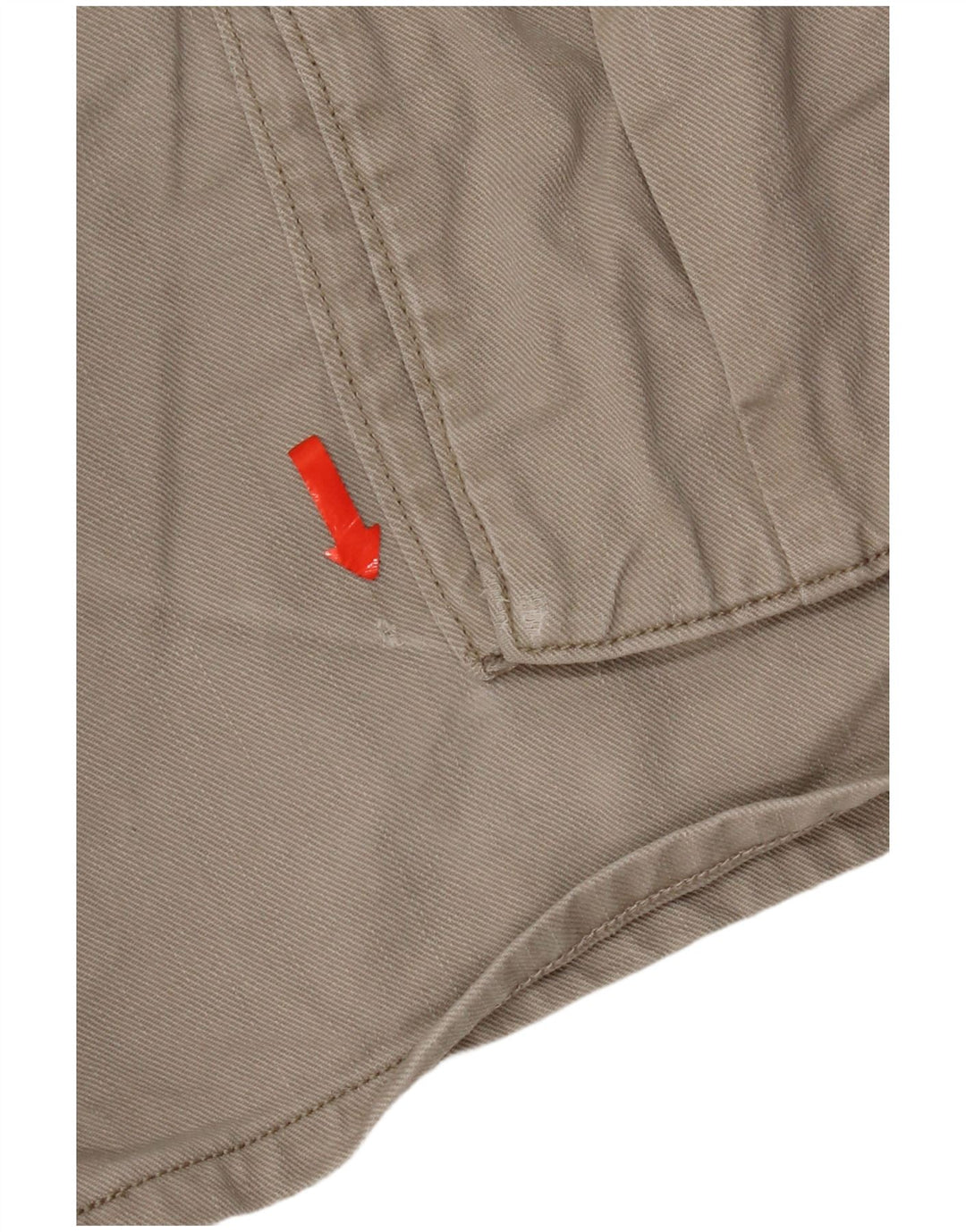 Pantaloncini cargo da uomo Levi's W34 Large in cotone grigio