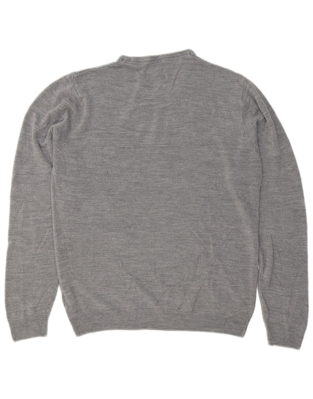 Maglione maglione girocollo vestibilità regolare da uomo Marks & Spencer grande grigio