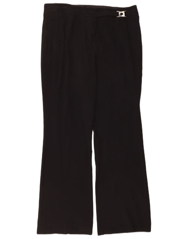 Pantaloni da completo da donna Marks & Spencer Autograph UK 16 Large W34 L32 Neri