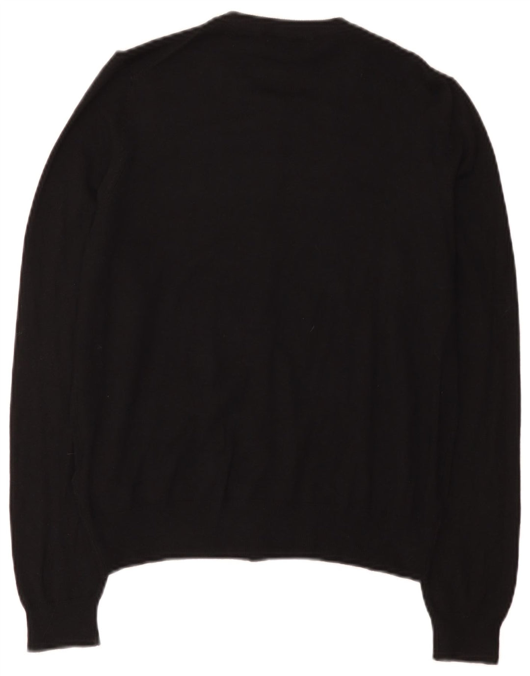 Maglione cardigan da donna Marks & Spencer UK 14 grande viscosa nera