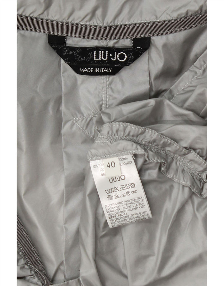 Giacca Bolero Donna LIU JO IT 40 Small Grigio Poliammide