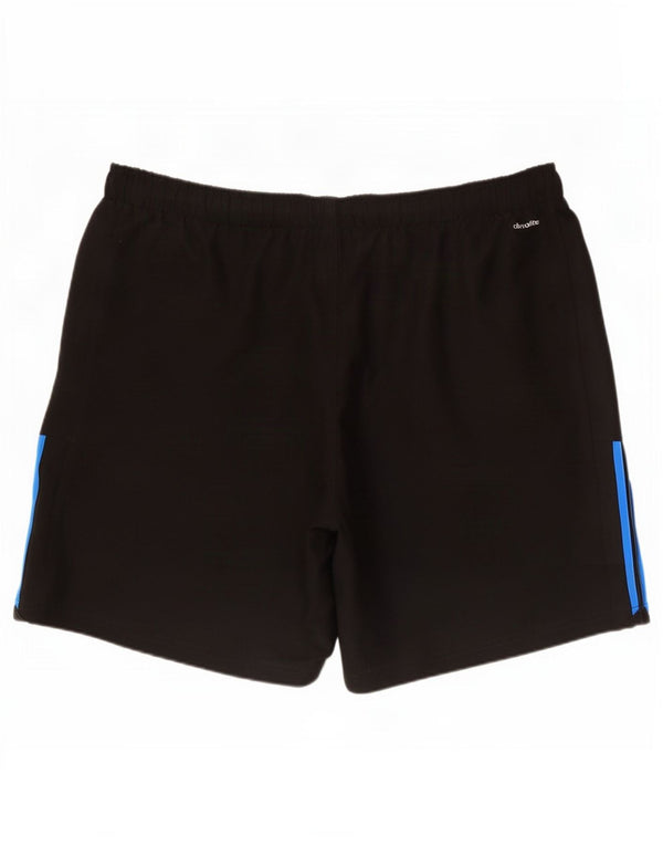 Pantaloncini sportivi Adidas Climalite da uomo 2XL poliestere nero