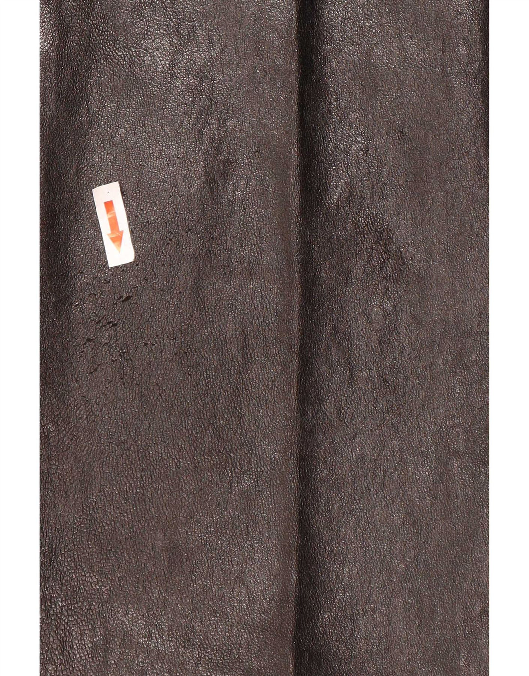 Pantaloni in pelle svasati da donna vintage W28 L30 neri