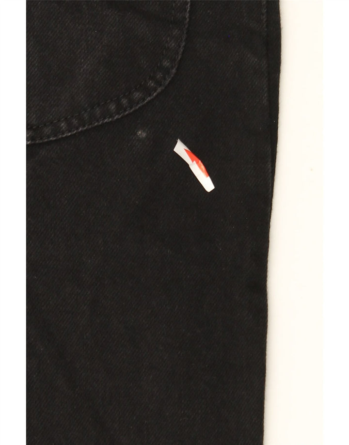 Jeans dritti da uomo Lee Kansas W38 L30 cotone nero