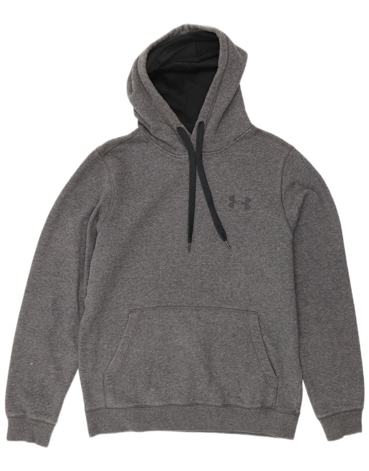 Felpa con cappuccio da uomo Under Armour piccola grigia