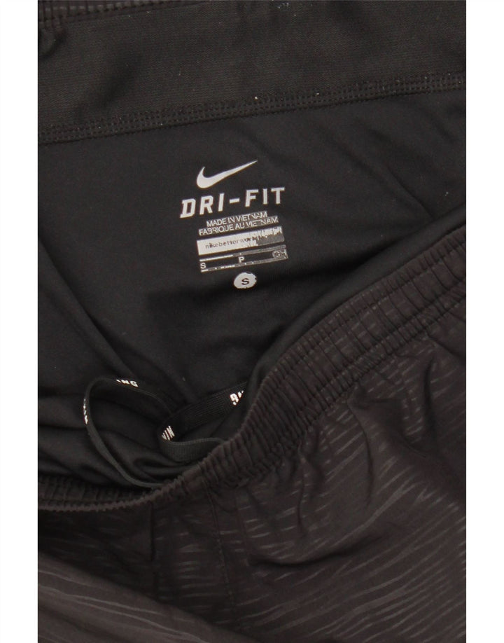 Pantaloncini sportivi Nike Dri Fit da uomo piccoli in poliestere nero