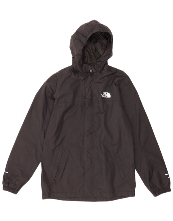 Giacca antipioggia con cappuccio The North Face da ragazzo 14-15 anni XL in nylon nero