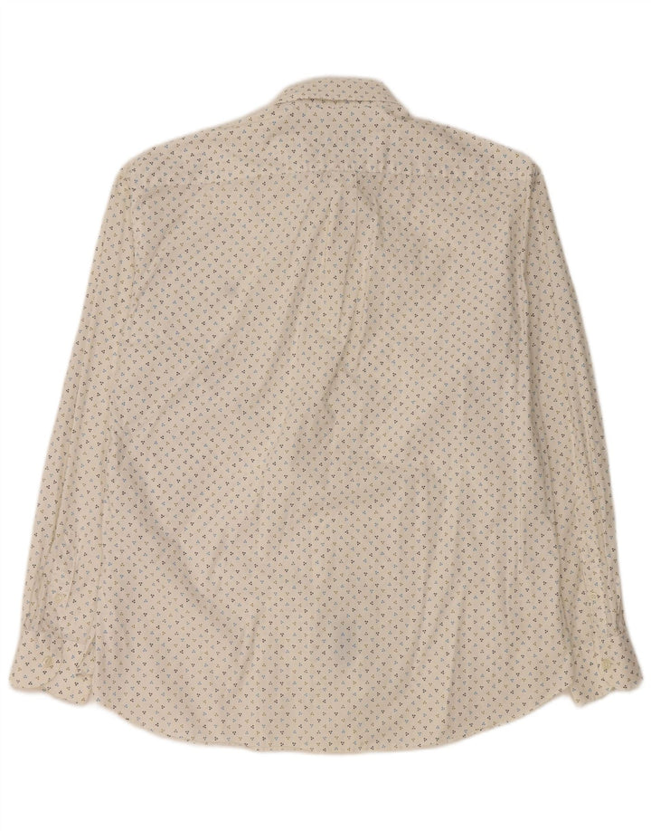 Camicia da uomo HARMONT & BLAINE 3XL cotone maculato bianco sporco