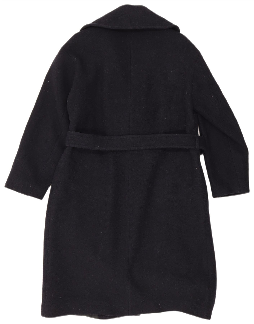 Cappotto doppiopetto da donna Zara UK 6 XS lana blu navy