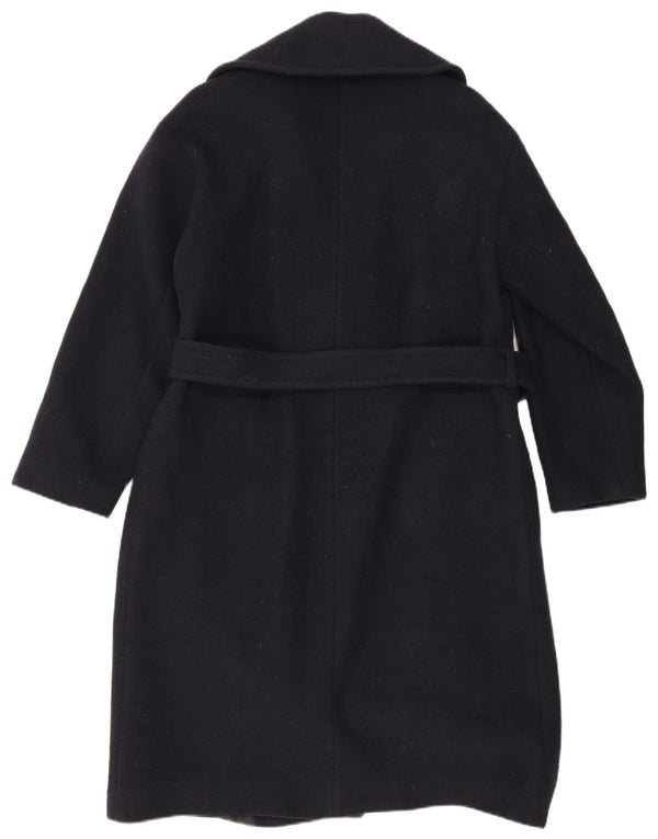 Cappotto doppiopetto da donna Zara UK 6 XS lana blu navy