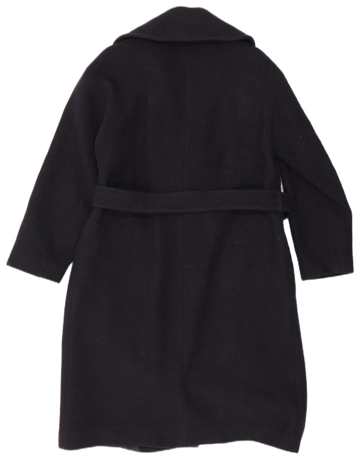 Cappotto doppiopetto da donna Zara UK 6 XS lana blu navy