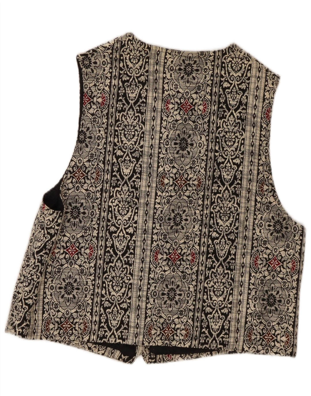Gilet da donna Arianna UK 14 Microfibre Paisley nere medie