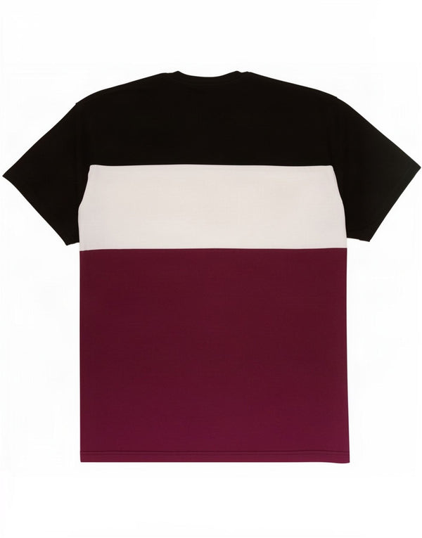 T-shirt grafica premium da uomo Vans Top XL in cotone color block multicolore