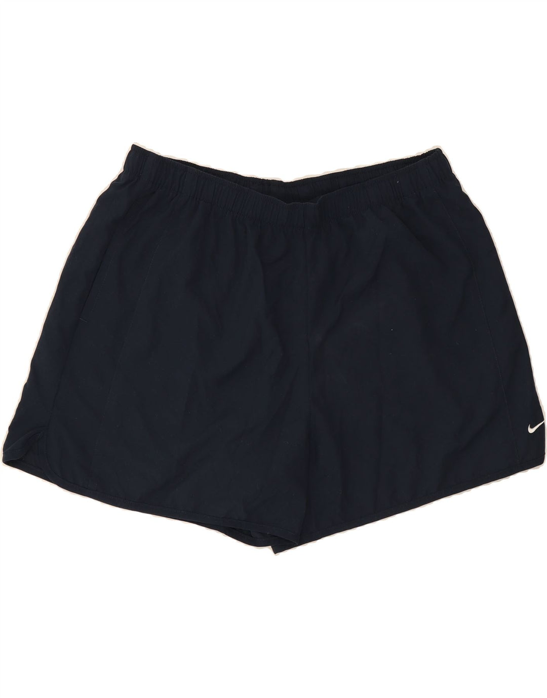 NIKE Womens Sport Shorts US 16/18 XL  Navy Blue Polyester Vintage Nike and Second-Hand Nike from Messina Hembry 