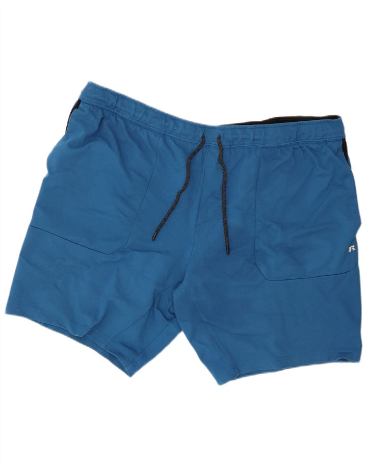 Pantaloncini sportivi da uomo Russell Athletic 3XL Rayon blu