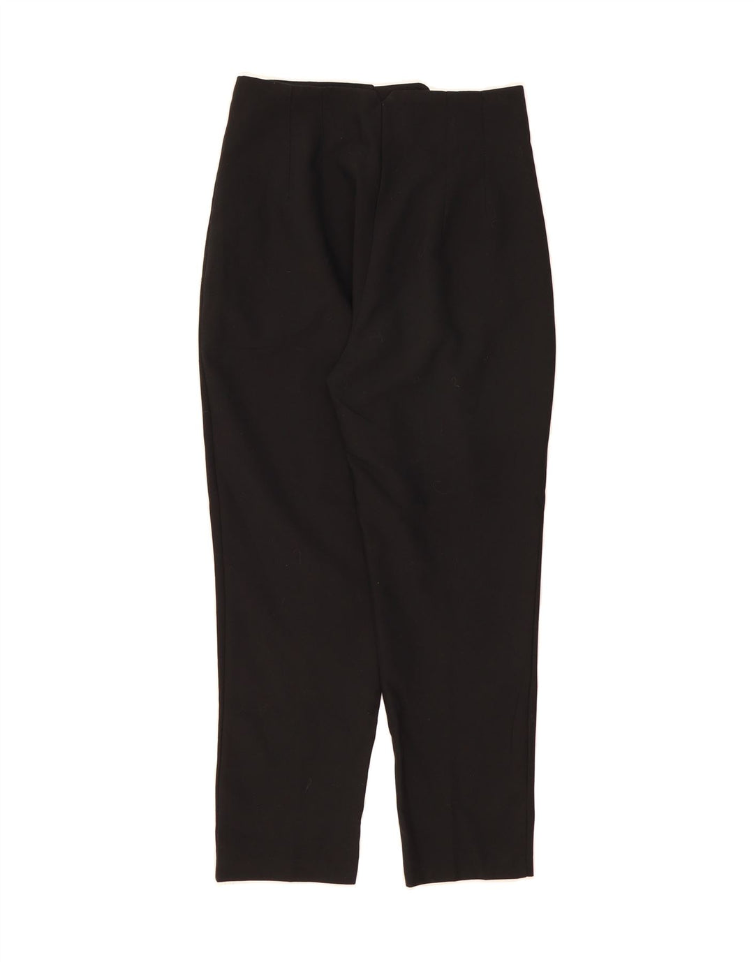ZARA Womens Slim Casual Trousers Medium W28 L26 Black Polyester Vintage Zara and Second-Hand Zara from Messina Hembry 