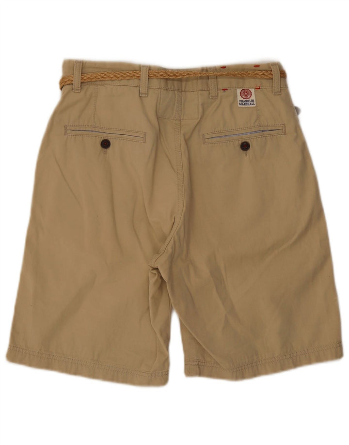 Pantaloncini chino da uomo Franklin Marshall W30 cotone beige medio