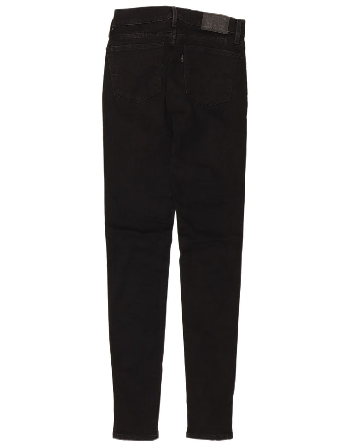 LEVI'S Womens 710 Super Skinny Jeans W27 L32 Grey Cotton