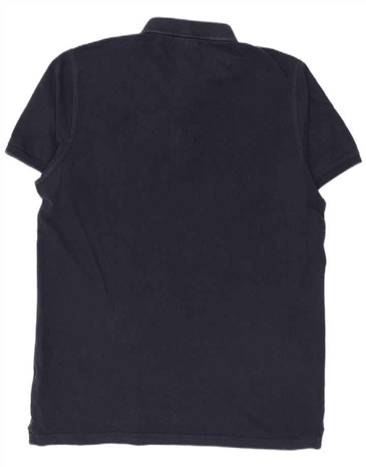 Polo GANT da uomo vestibilità regolare, taglia grande, in cotone blu navy