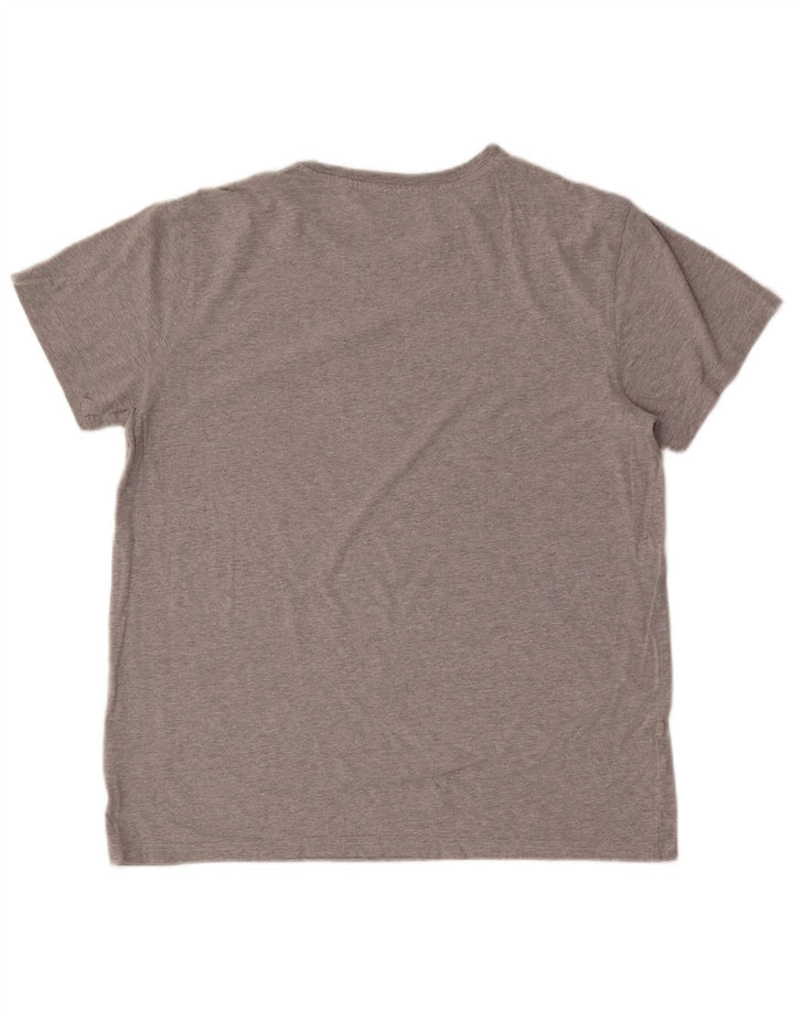 Maglietta da uomo Lee Top grande in cotone grigio