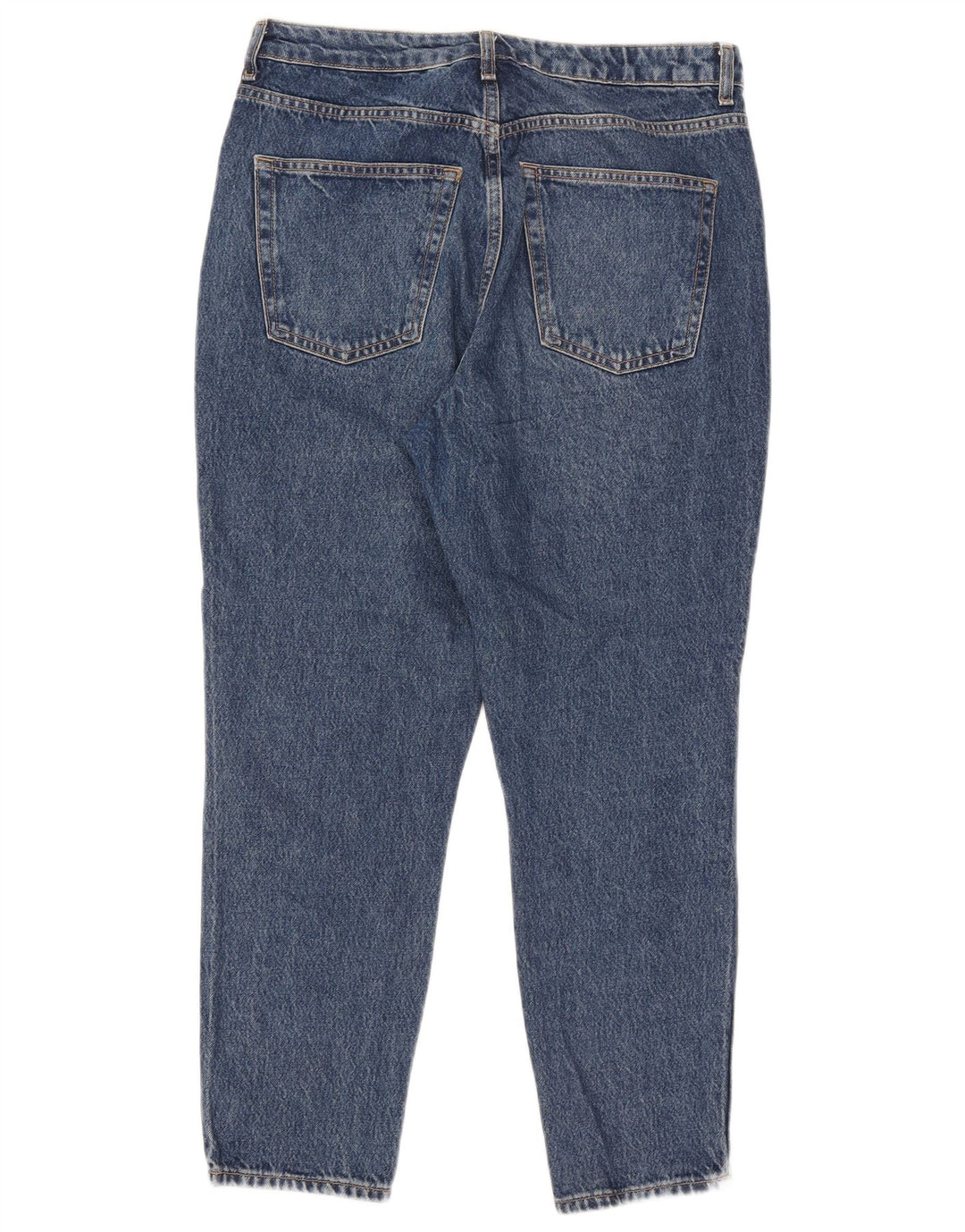 Jeans affusolati mamma da donna Topshop W32 L26 poliestere blu
