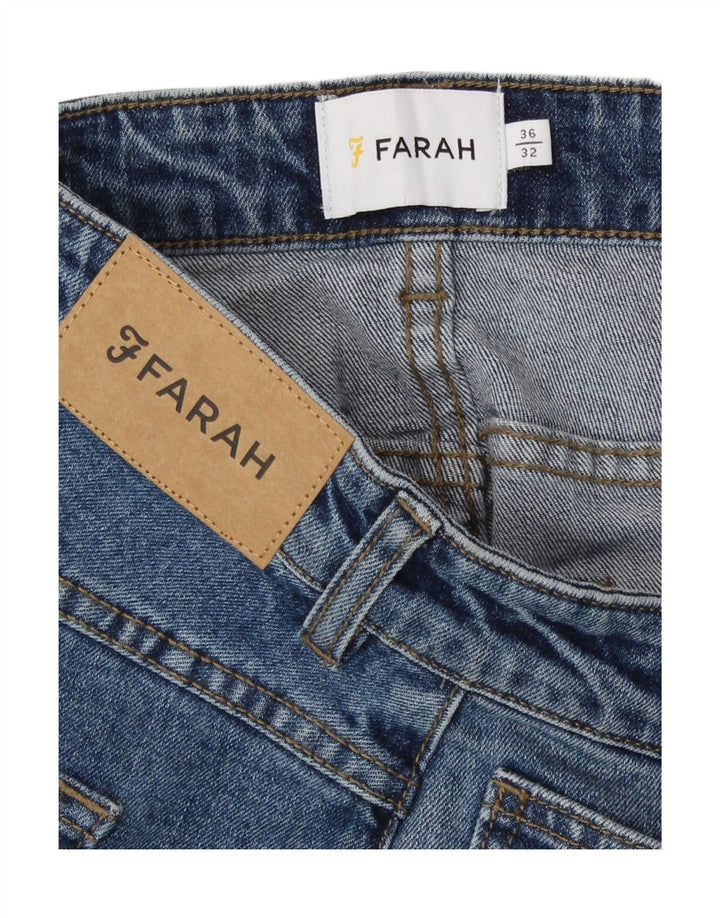 Jeans slim da donna Farah W36 L32 cotone blu