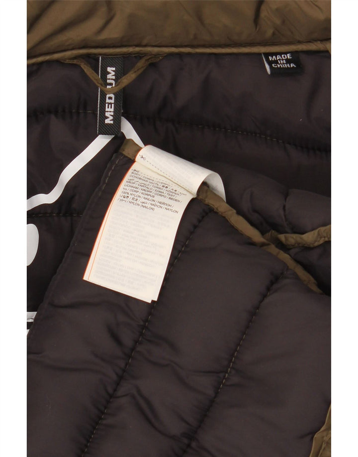 Giacca imbottita da uomo Superdry UK 38 nylon kaki medio