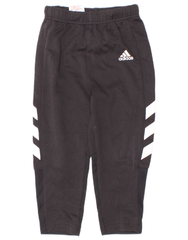 Pantaloni da tuta grafica Adidas da ragazzo 2-3 anni Colorblock nero