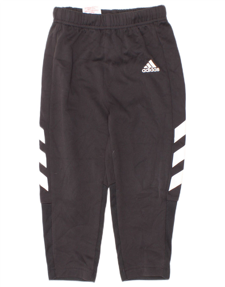 Pantaloni da tuta grafica Adidas da ragazzo 2-3 anni Colorblock nero