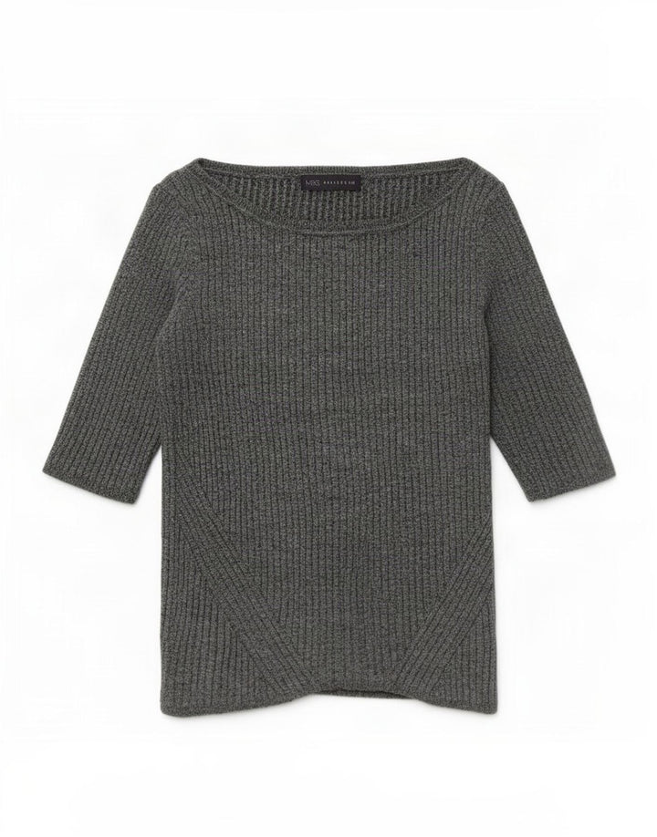 Camicetta da donna Marks & Spencer Top UK 12 Viscosa chiazzata nera media