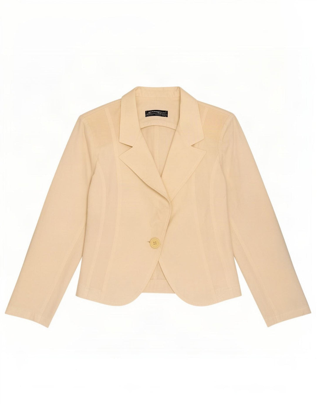 Giacca Blazer da Donna a 1 Bottone Rinascimento UK 6 XS Bianco Sporco