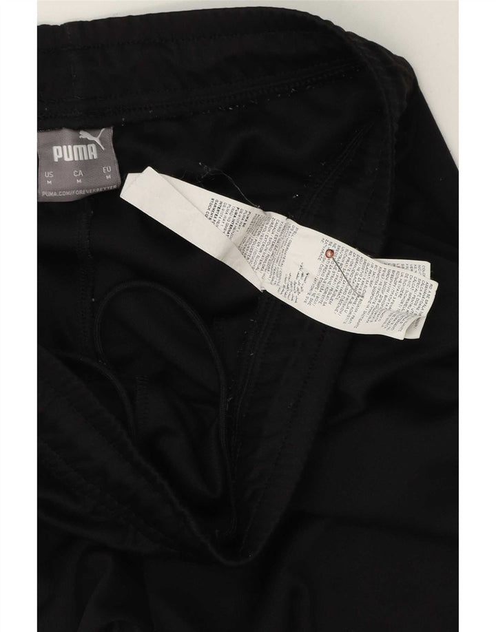 Pantaloni da tuta da uomo Puma Medium Black Colourblock in poliestere