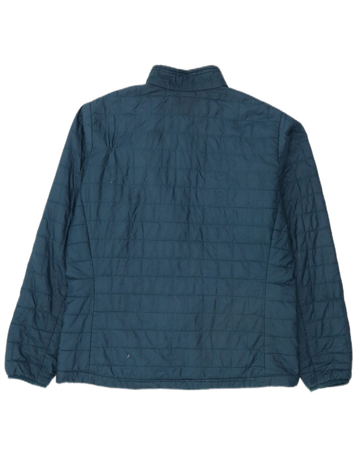 Giacca imbottita da uomo Patagonia UK 42 XL poliestere blu