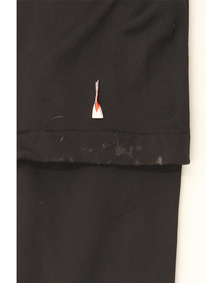 Pantaloni della tuta da donna Adidas UK 8 Small nylon nero