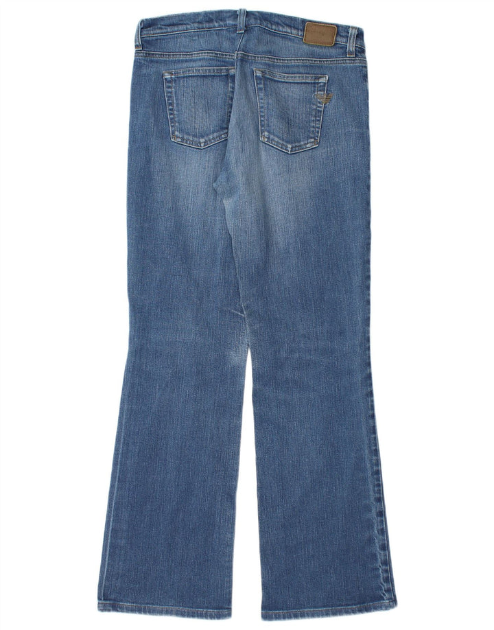Jeans Bootcut da donna Armani W31 L30 cotone blu