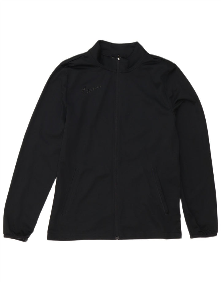 Giacca da tuta da ragazzo Nike Dri Fit Top 13-14 anni XL poliestere nero
