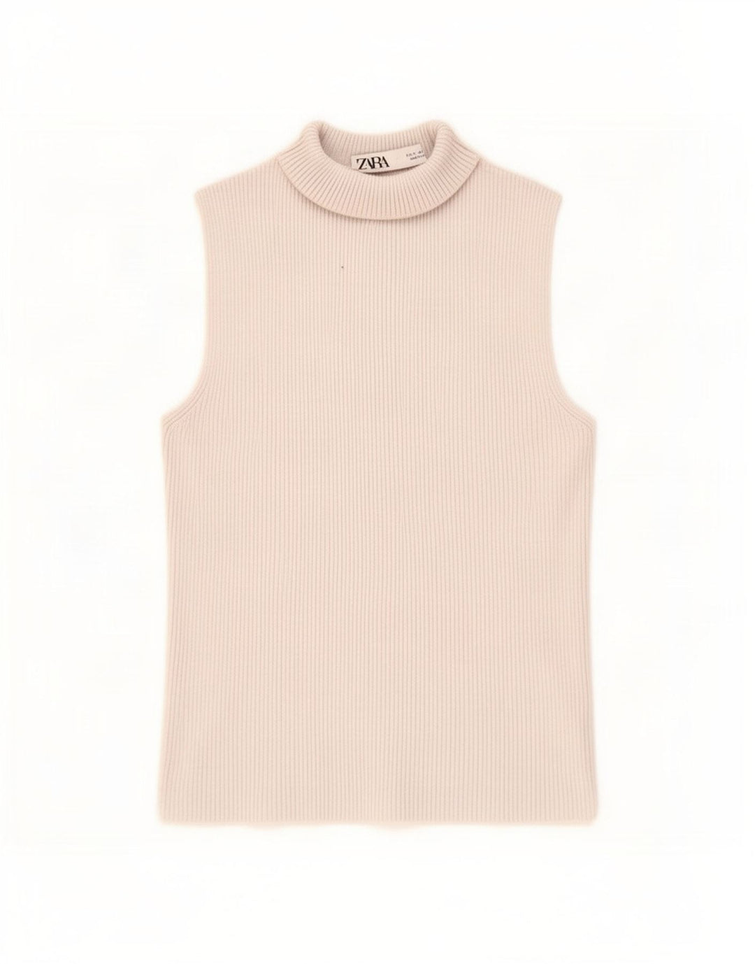 Canotta Zara da donna UK 8 piccola in viscosa grigia