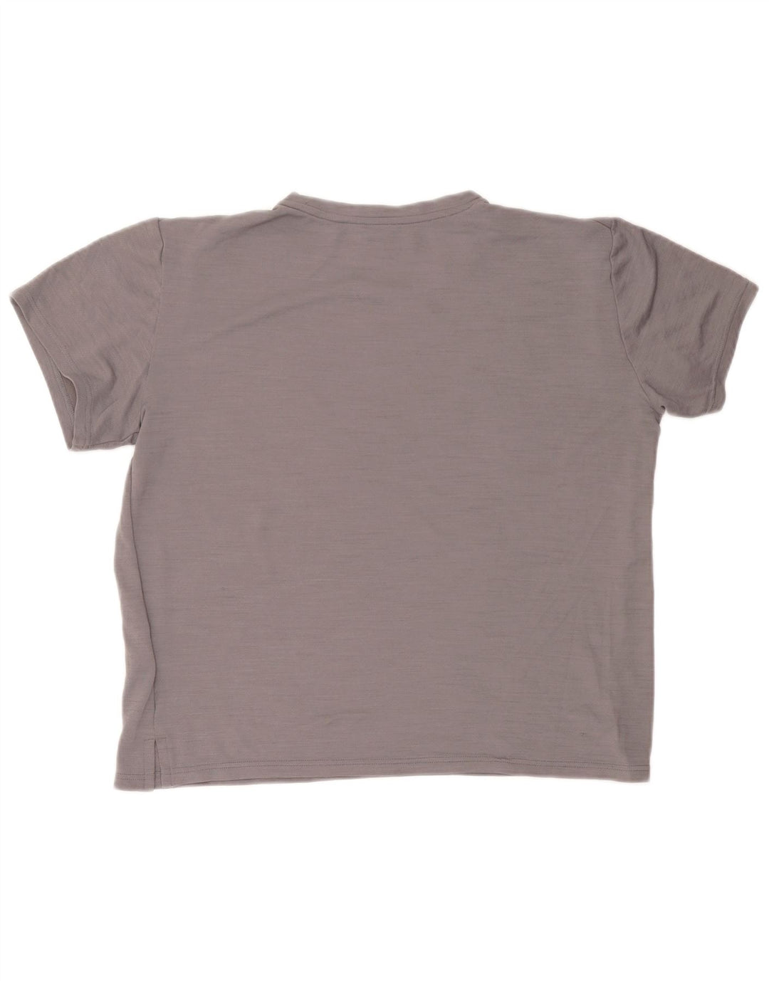 T-shirt da uomo Nike Top grande in poliestere grigio
