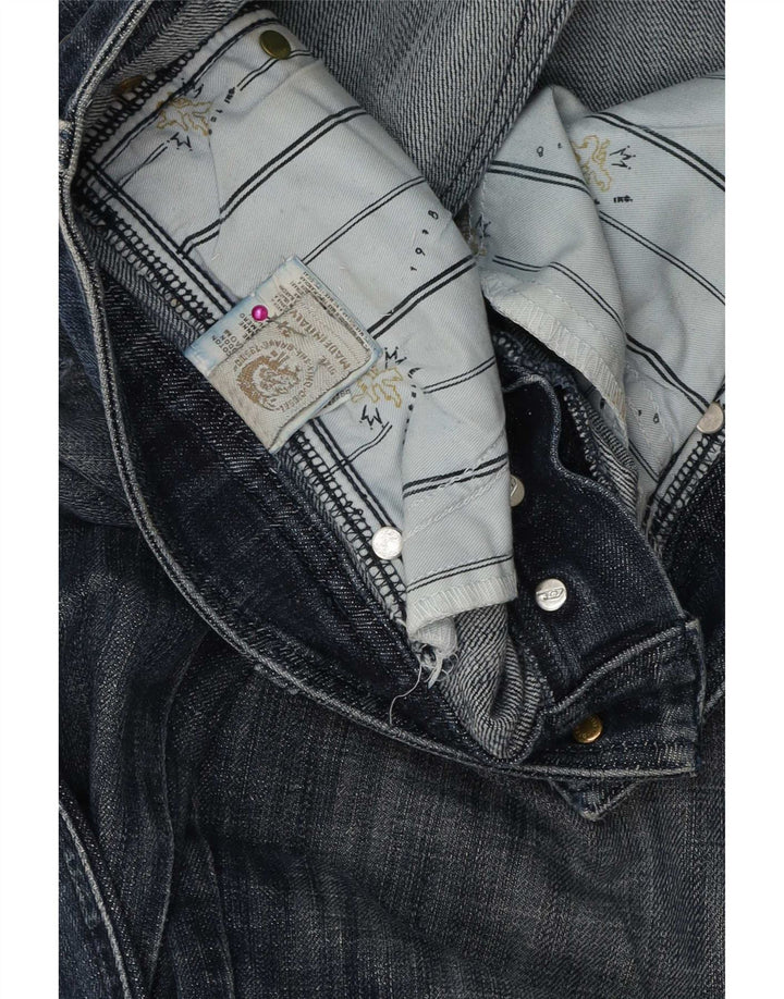 Jeans slim invecchiati da donna Diesel W31 L33 cotone blu