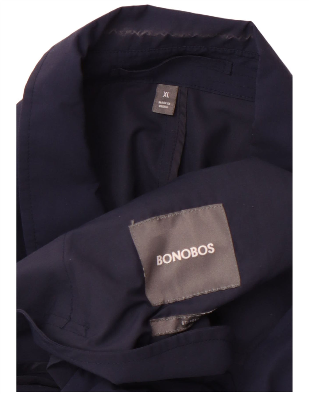 Trench da donna BONOBOS UK 18 XL Cotone blu navy