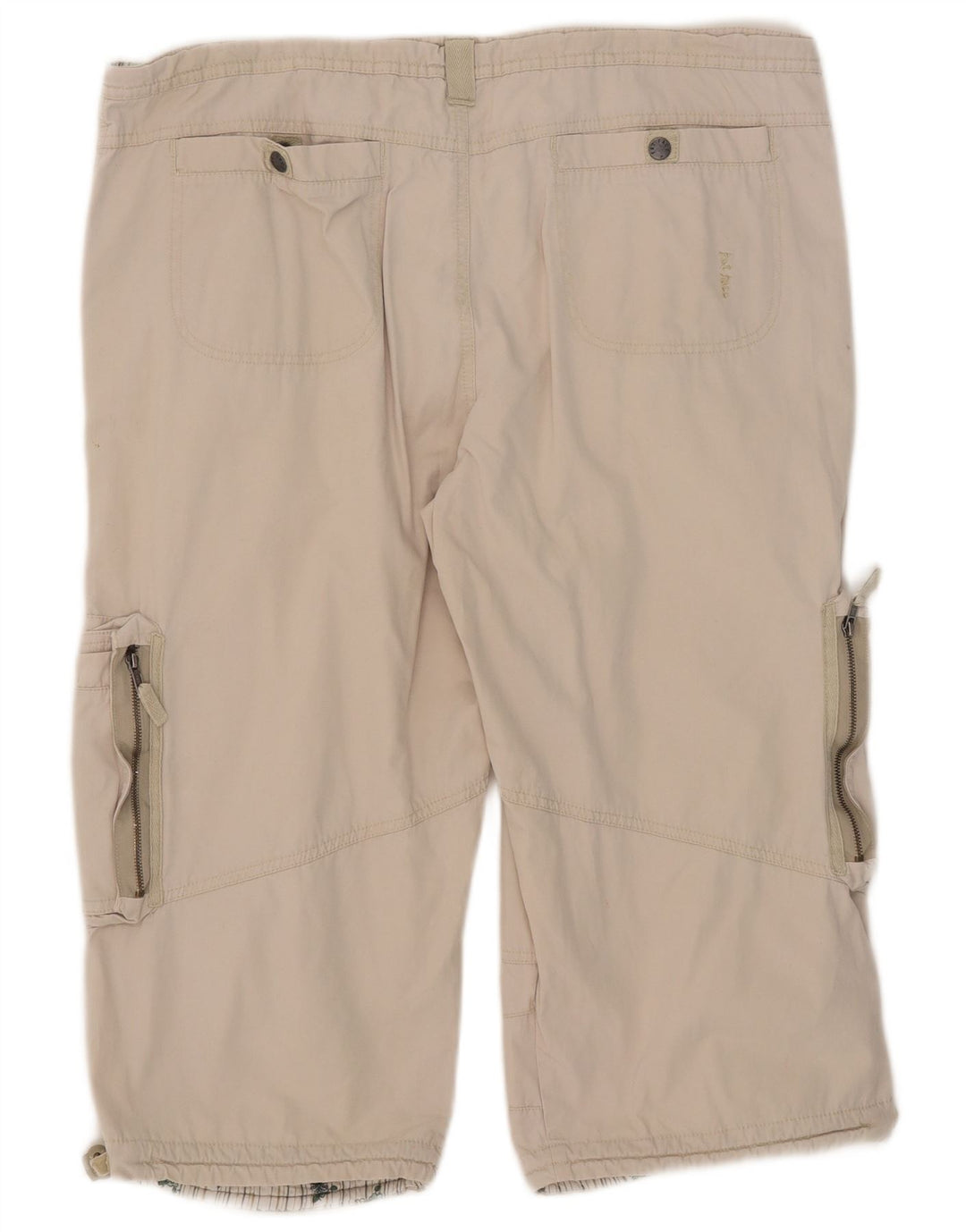 Pantaloncini cargo da uomo Fat Face W38 XL in cotone beige