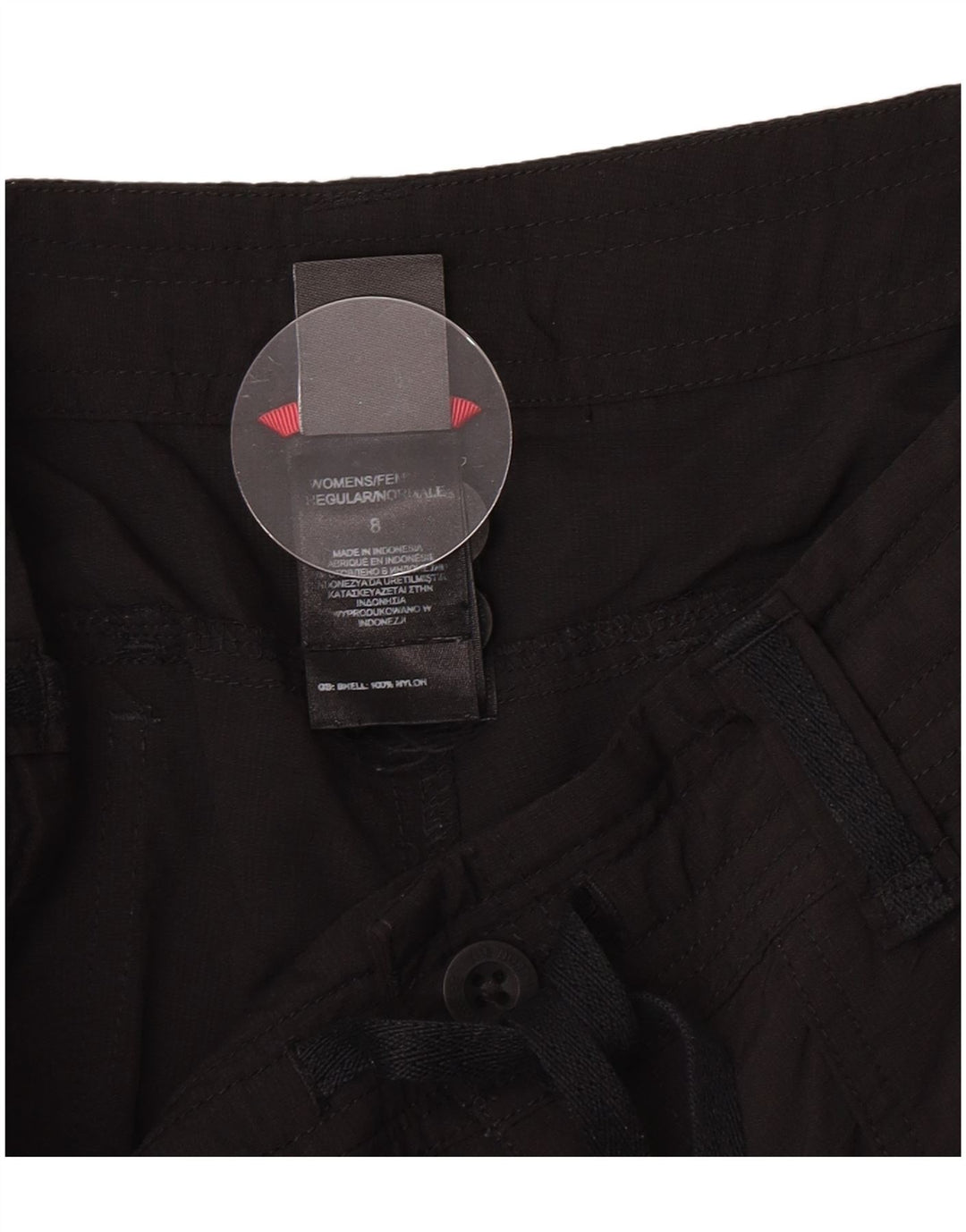 Pantaloncini casual da donna The North Face US 8 Medium W30 Nylon nero